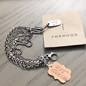 FORMOOD handmade sterling silver BRACLET